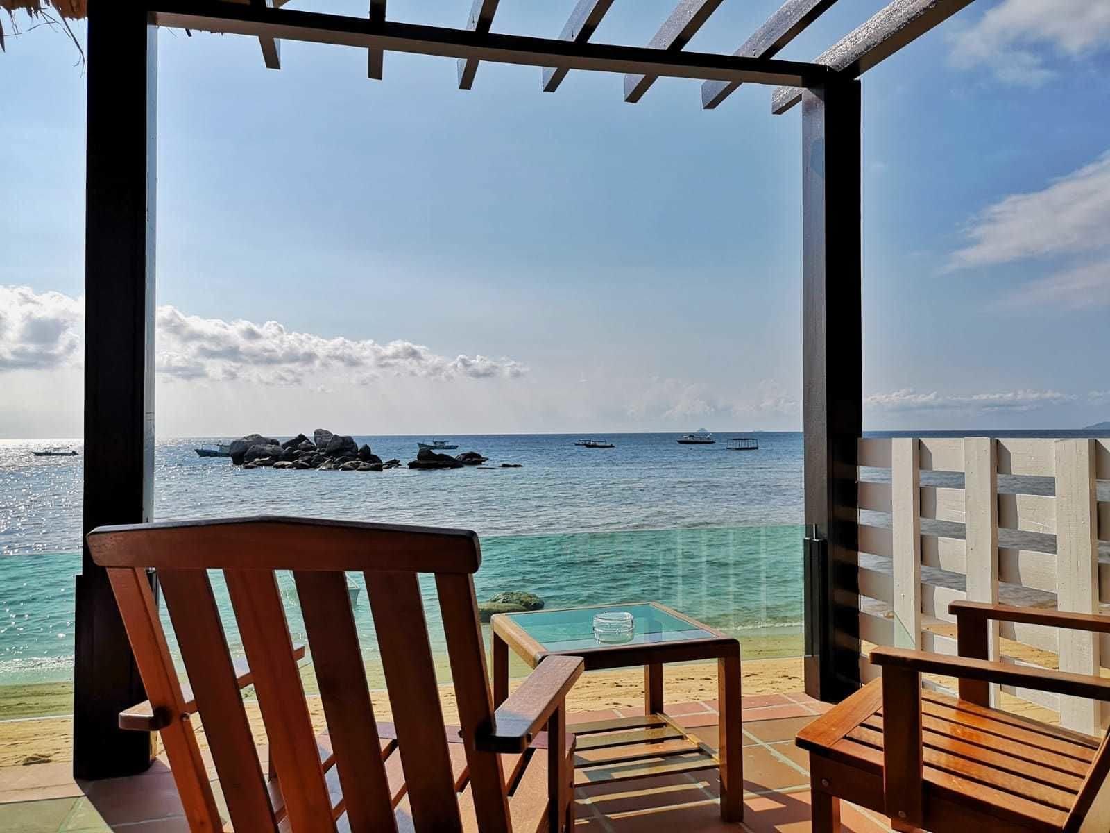 Paya Beach Spa & Dive Resort Kampung Genting Exteriör bild