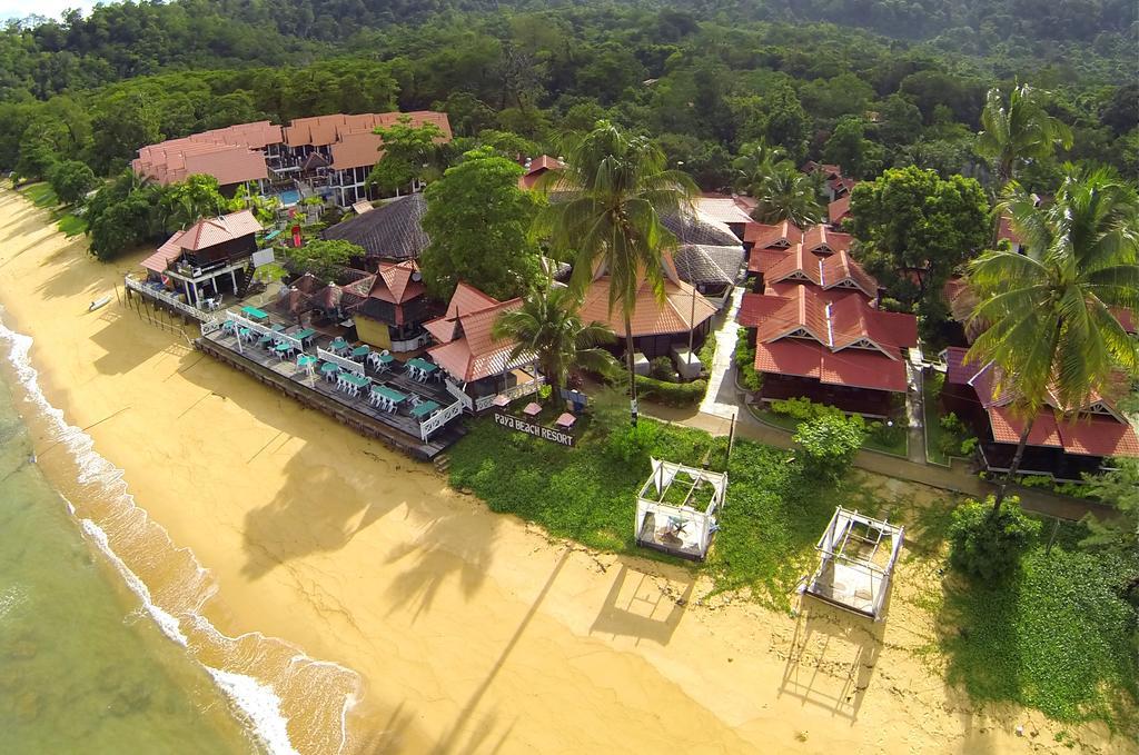 Paya Beach Spa & Dive Resort Kampung Genting Exteriör bild