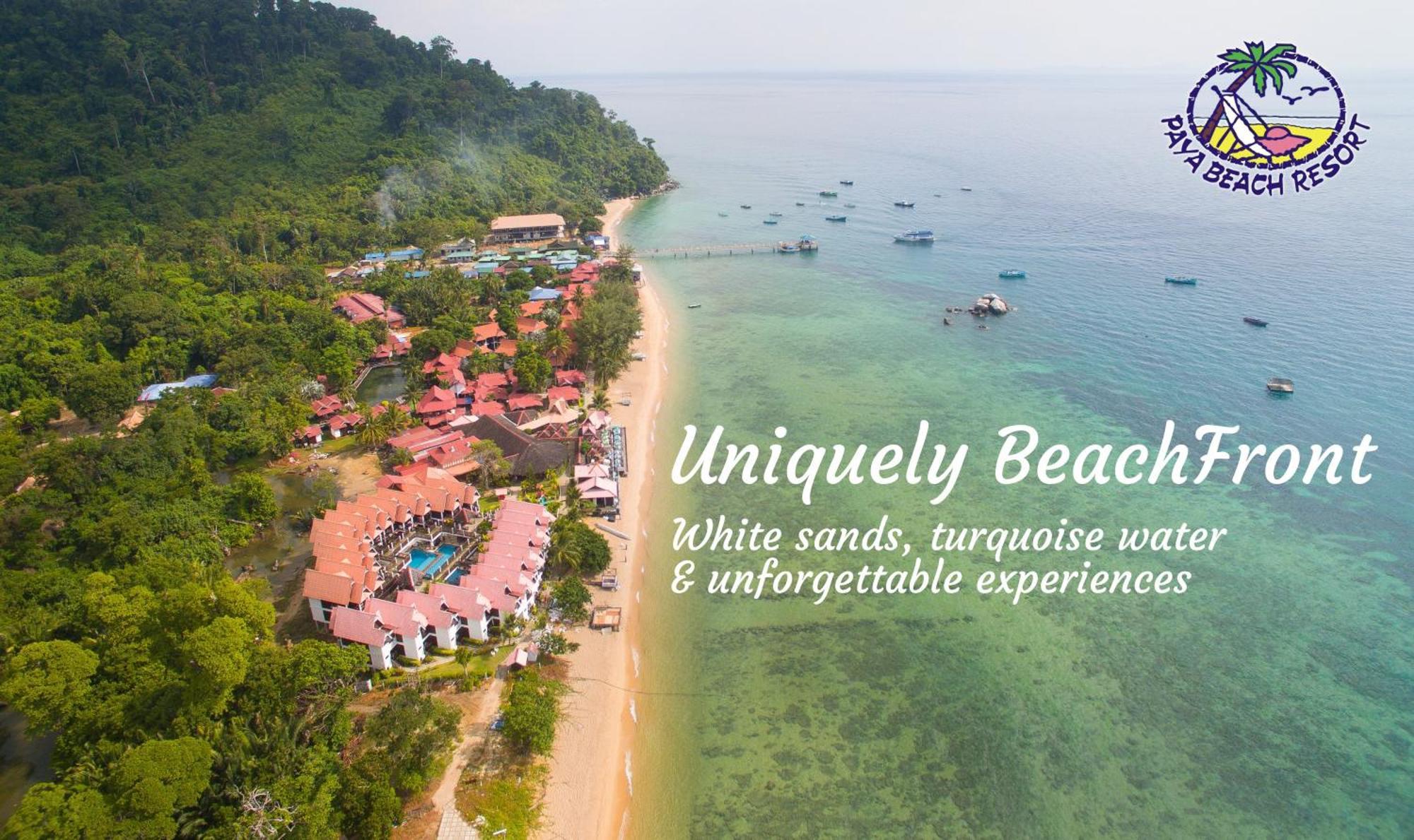 Paya Beach Spa & Dive Resort Kampung Genting Exteriör bild